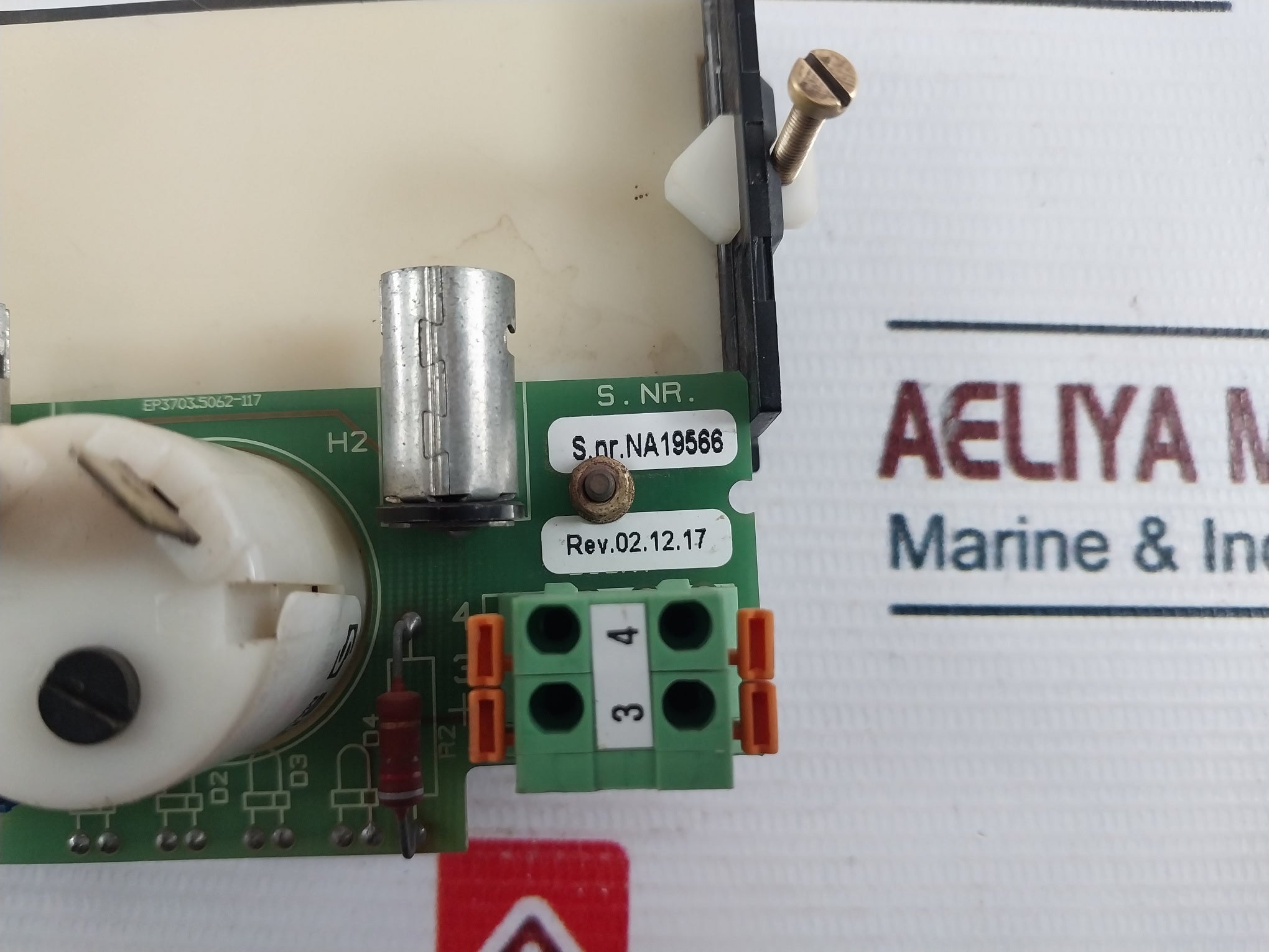 Sifam 0-250 Rpm Meter With Pcb Card 39Pmd Ind1013-b