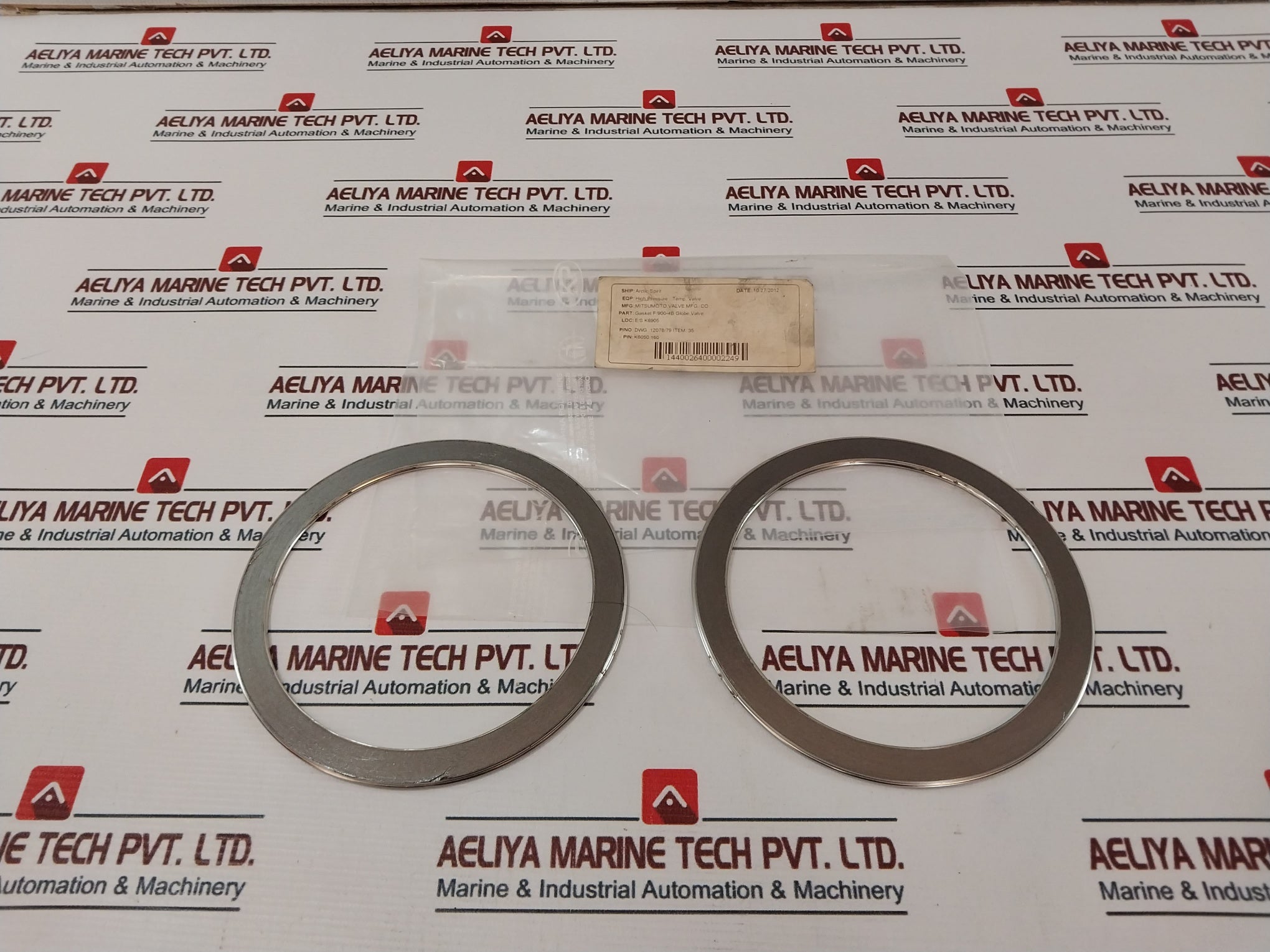 Nichias 1806-gr-g00 Gasket F/900-4B Globe Valve