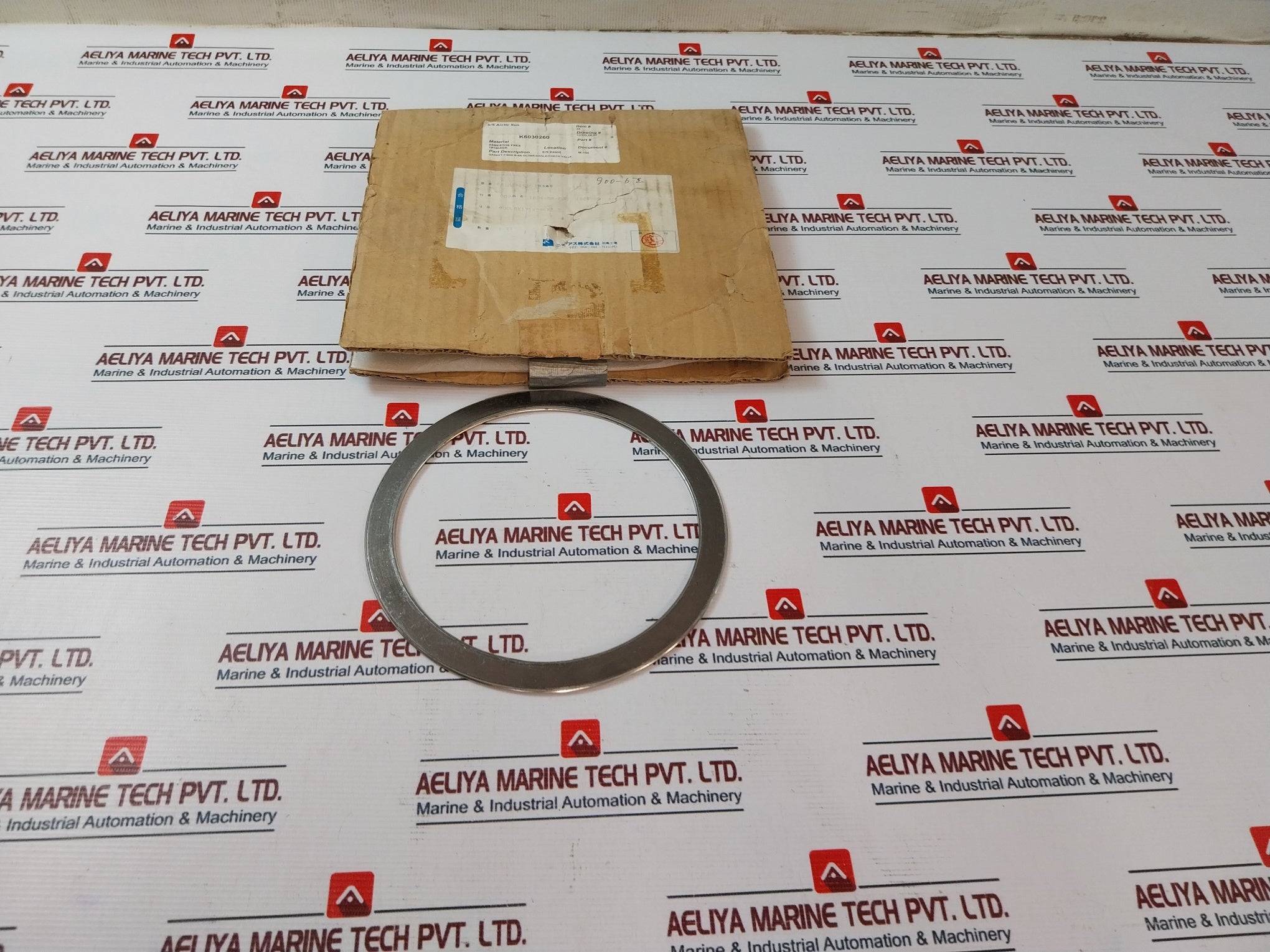Nichias 1804Gr F/900Lb-6B Globe Angle Gasket Check Valve