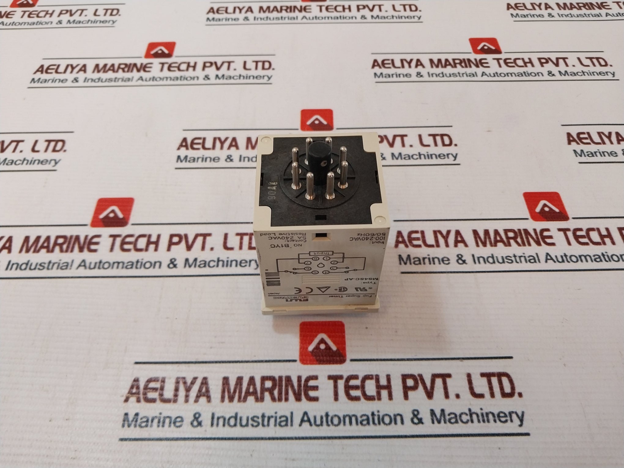 Fuji Electric Ms4Sc-ap Super Timer 100-240Vac 50/60Hz