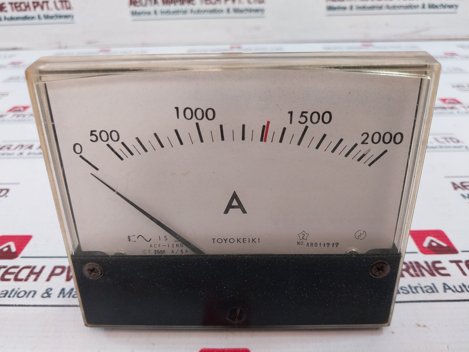 Toyo Keiki Acf-12Nb Amp Meter 0-2000 A