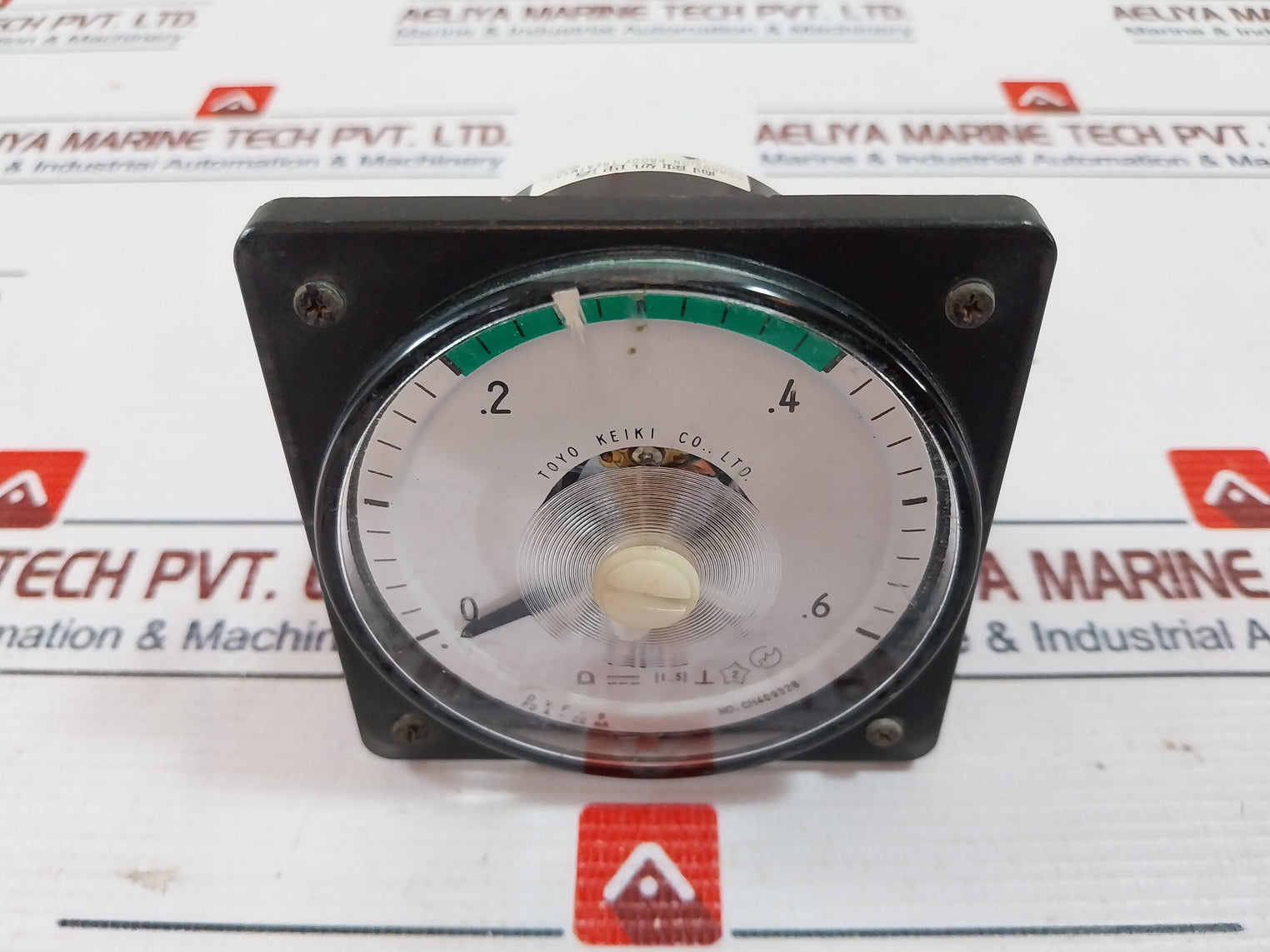 Toyo Keiki Dvf-8 Panel Meter Gauge Ch409328 0-.6 Mpa