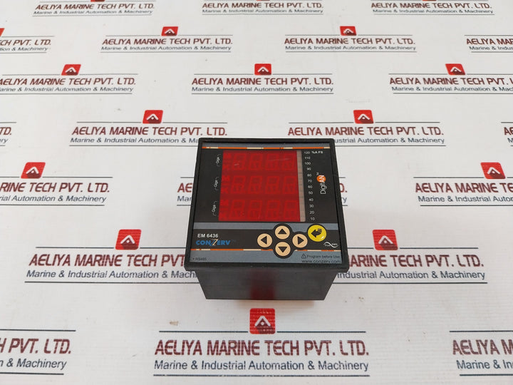 Conzerv Em 6436 Dual Source Energy Meter
