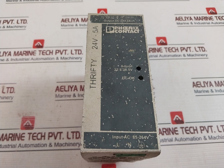 Phoenix Contact Ps-100-240Ac-24Dc/5 Thrifty Series Power Supply