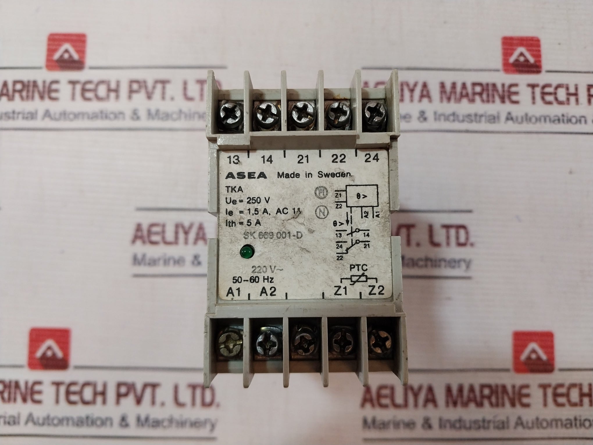 Abb Sk 669 001-d Relay 220V 50-60Hz