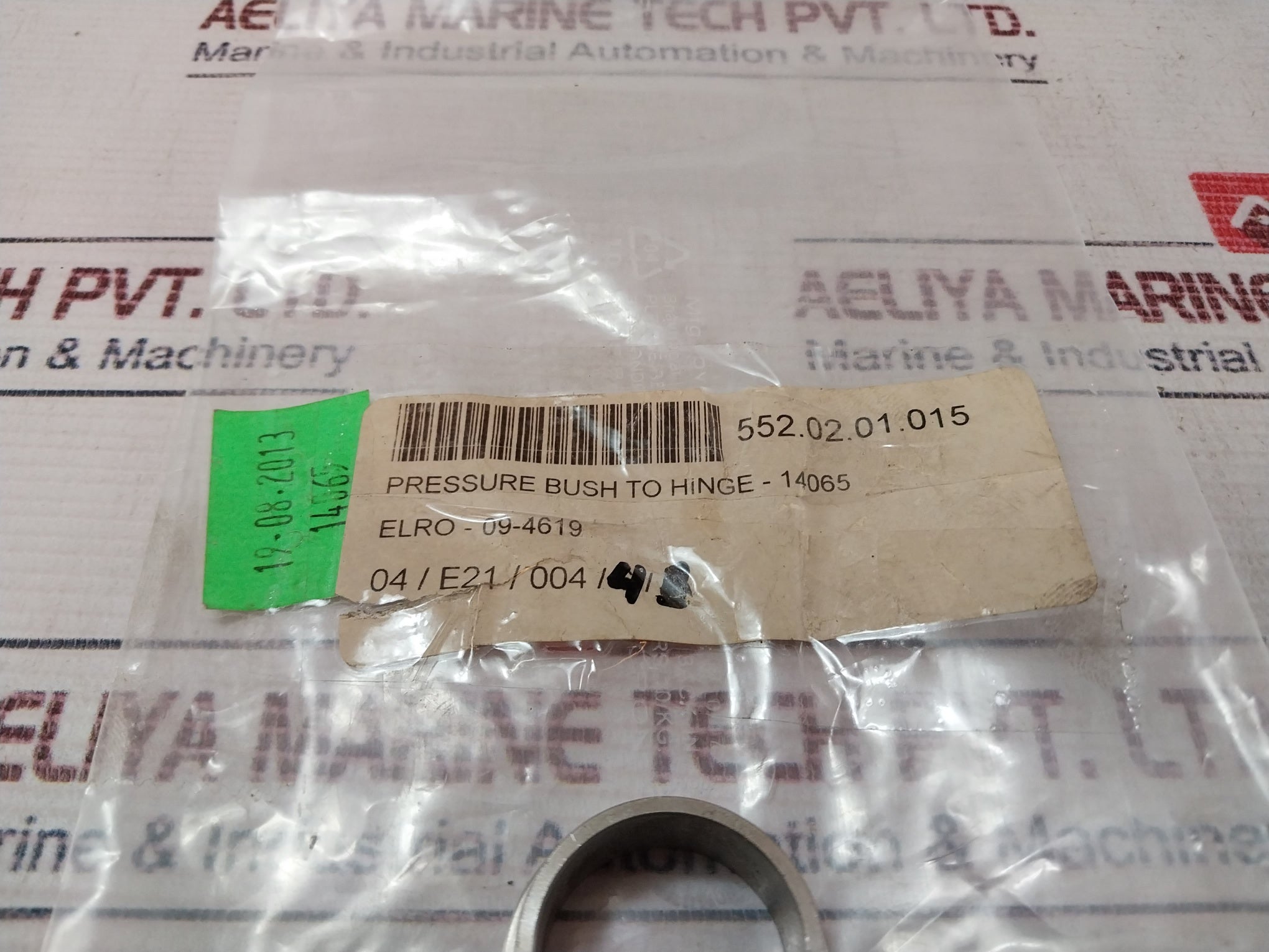 Elro 14065 Pressure Bush To Hinge