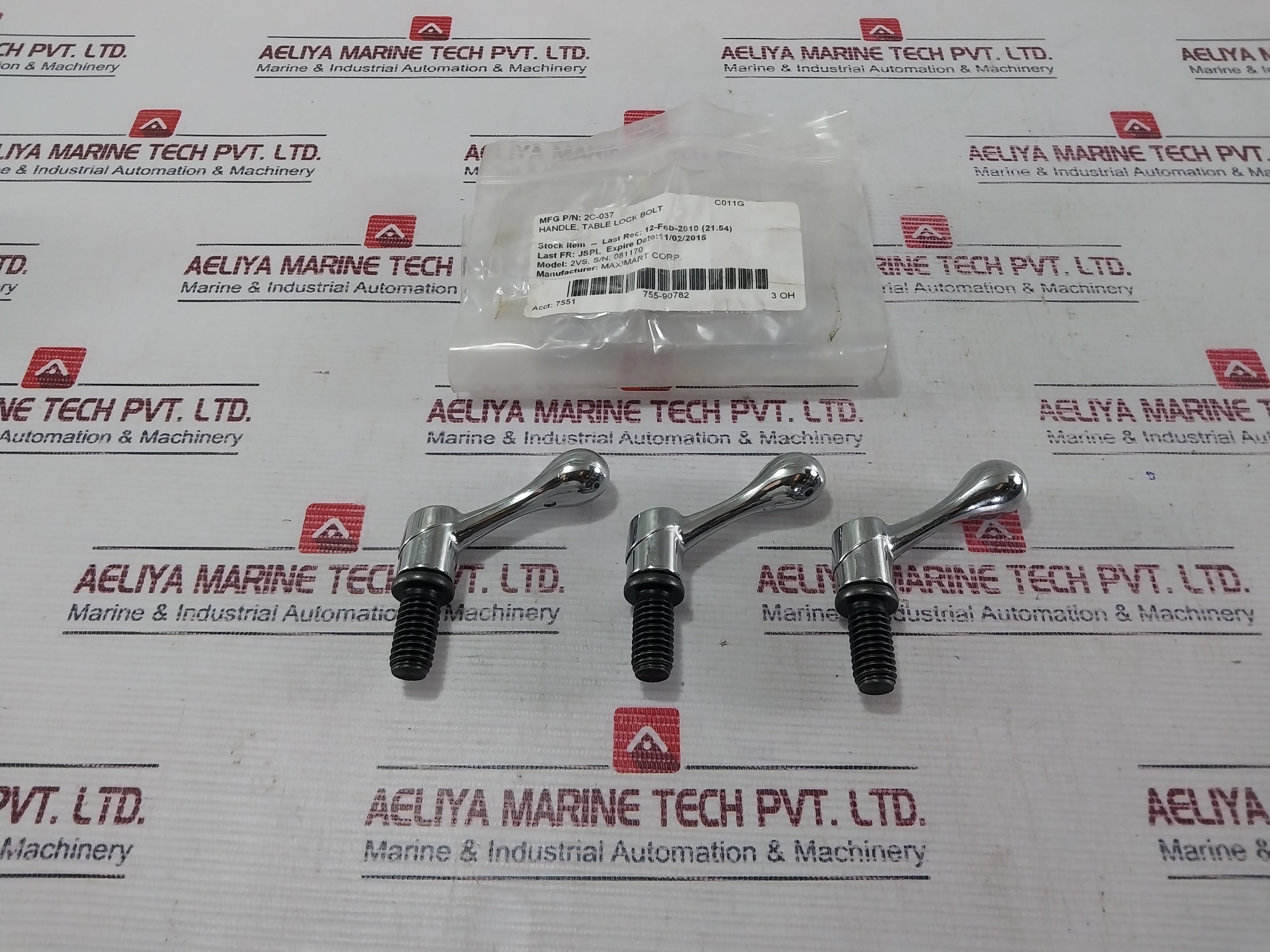 Maximart 2C-307 Handle, Able Lock Bolt 2Vs