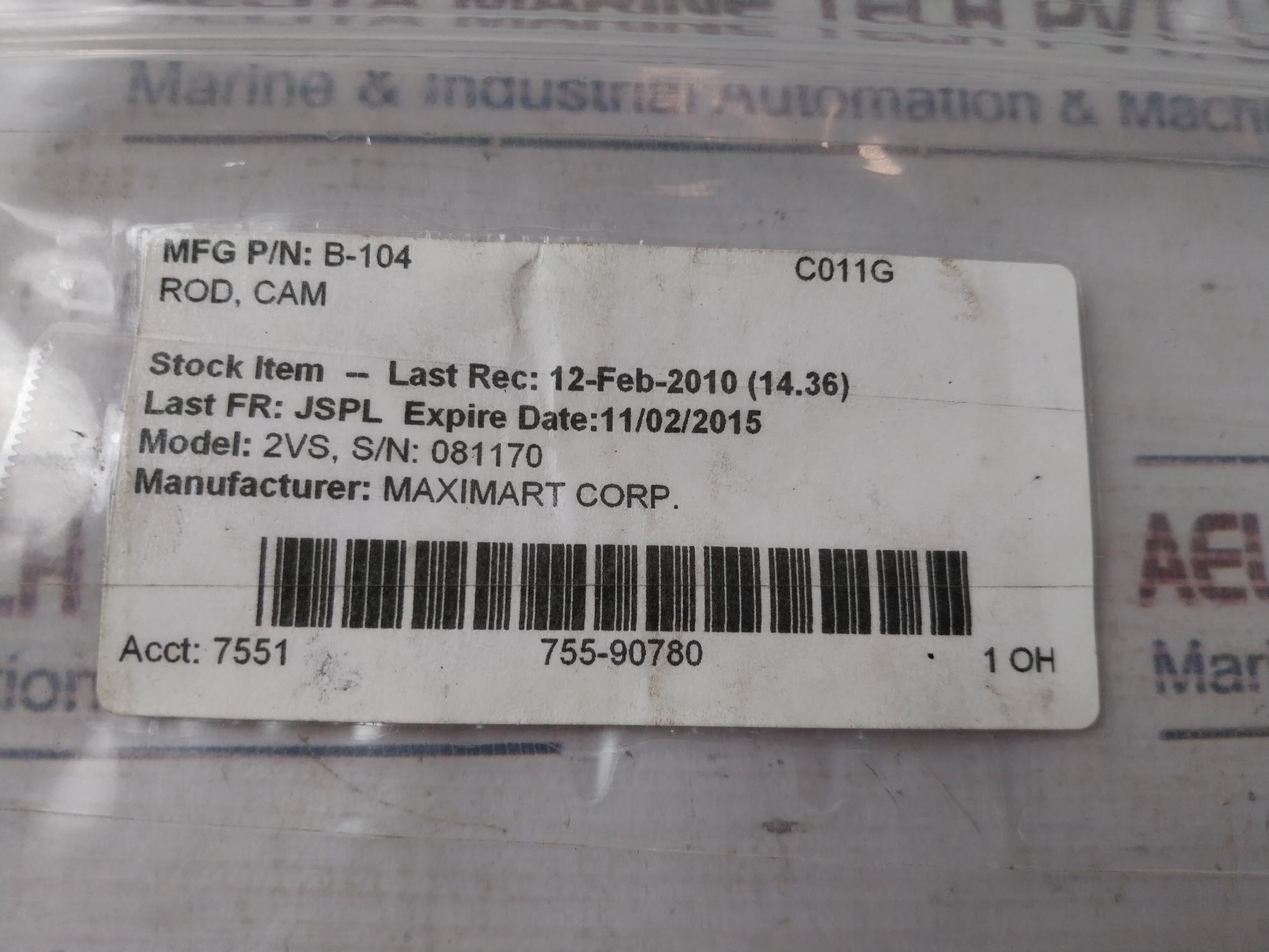 Maximart 2Vs B-104