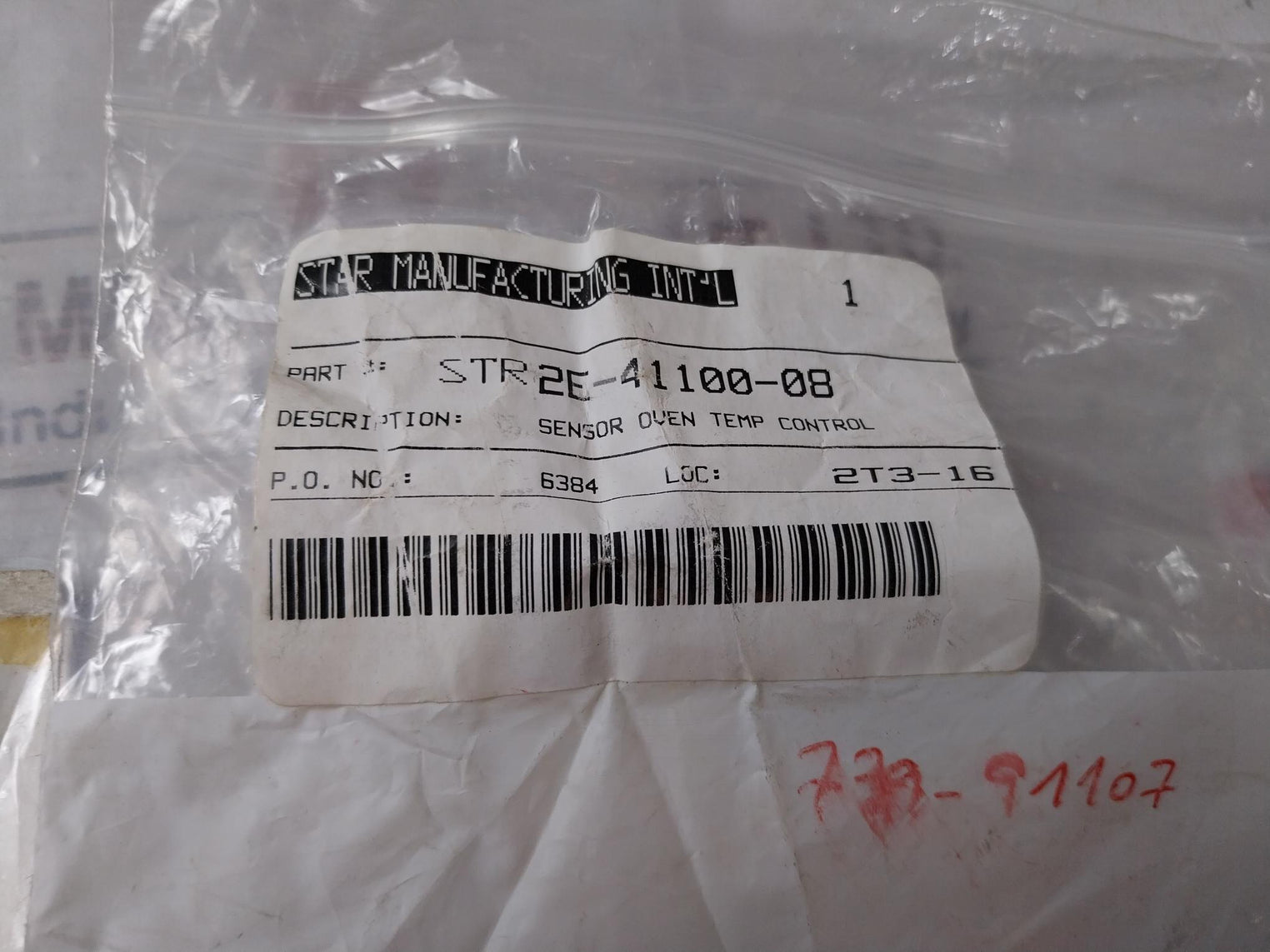 Star 2E-41100-08 Temperature Probe Sensor