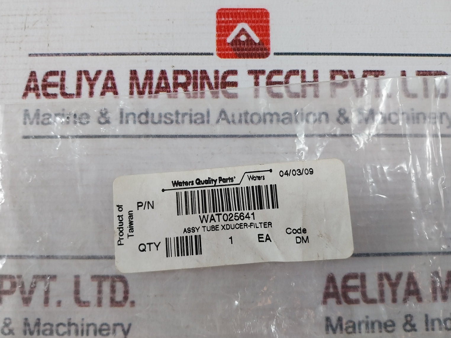 Waters Wat025641 Assy Tube Xducer-filter