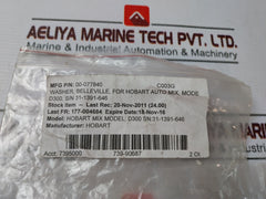 Lot of 10X Hobart 00-077840 Washer Belleville
