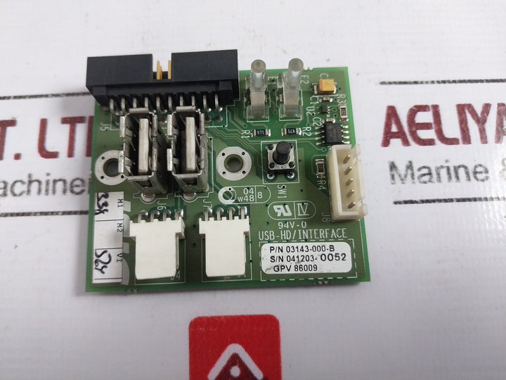 Isic 03143-000-b Usb-hd/Interface Board 3141-000-c 94V-0