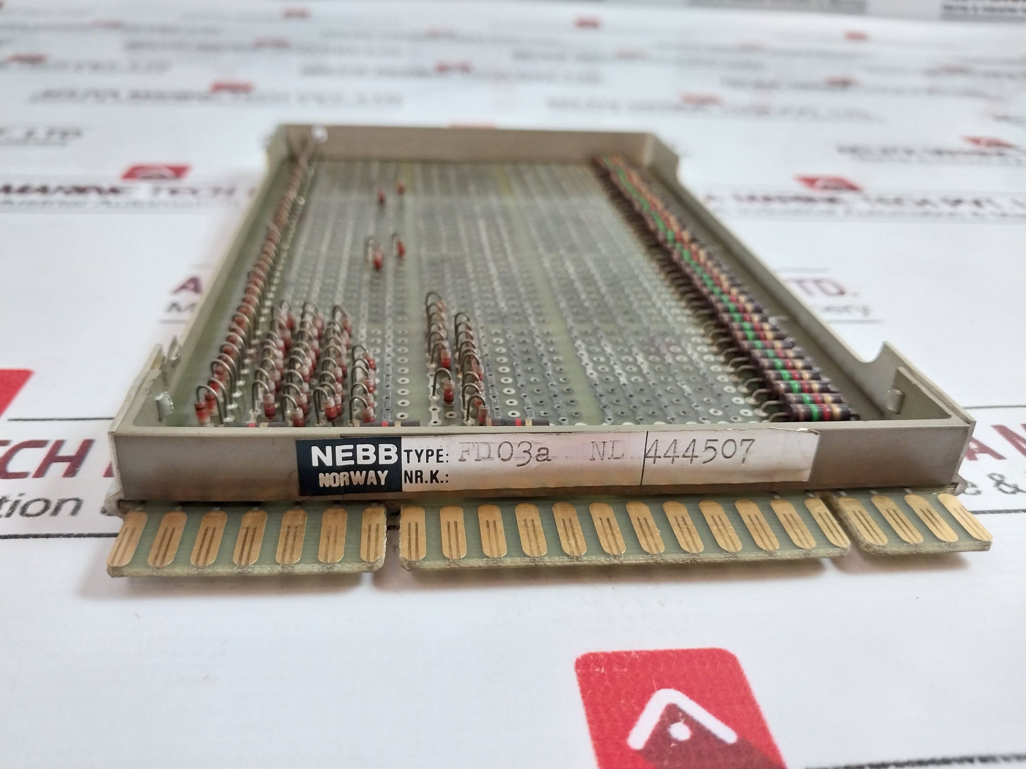 Nebb Fd03A Printed Circuit Board 117 Nl 444507, Nl 333644