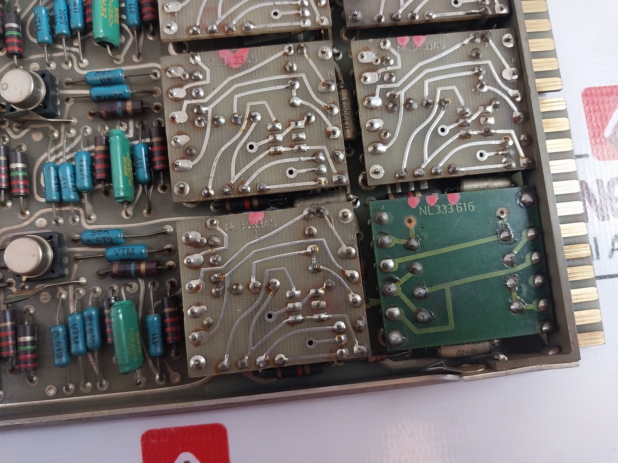 Nebb Ex 001Na-e Printed Circuit Board Nl 454419 Nl 333569 Nl 343345 Nl 333616
