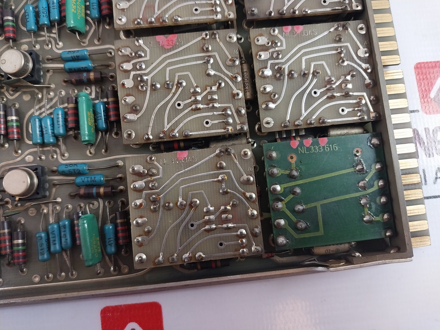 Nebb Ex 001Na-e Printed Circuit Board Nl 454419 Nl 333569 Nl 343345 Nl 333616