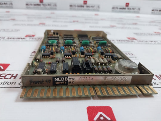 Nebb Cv11A Printed Circuit Board Nl 500360 Provet 12 Nl 120622A