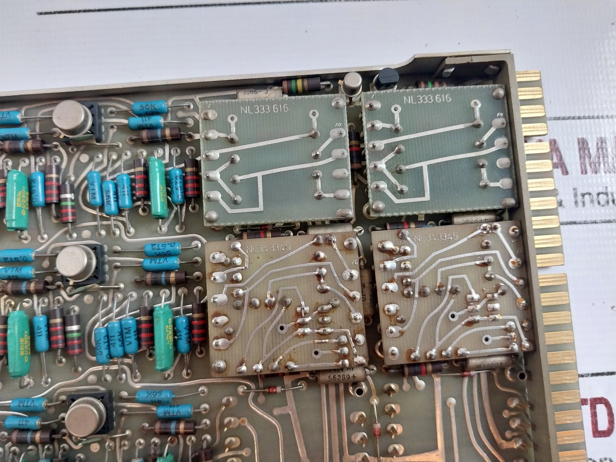 Nebb Ex 001Na-e Printed Circuit Board Nl 454419 Nl 333569 Nl 333616