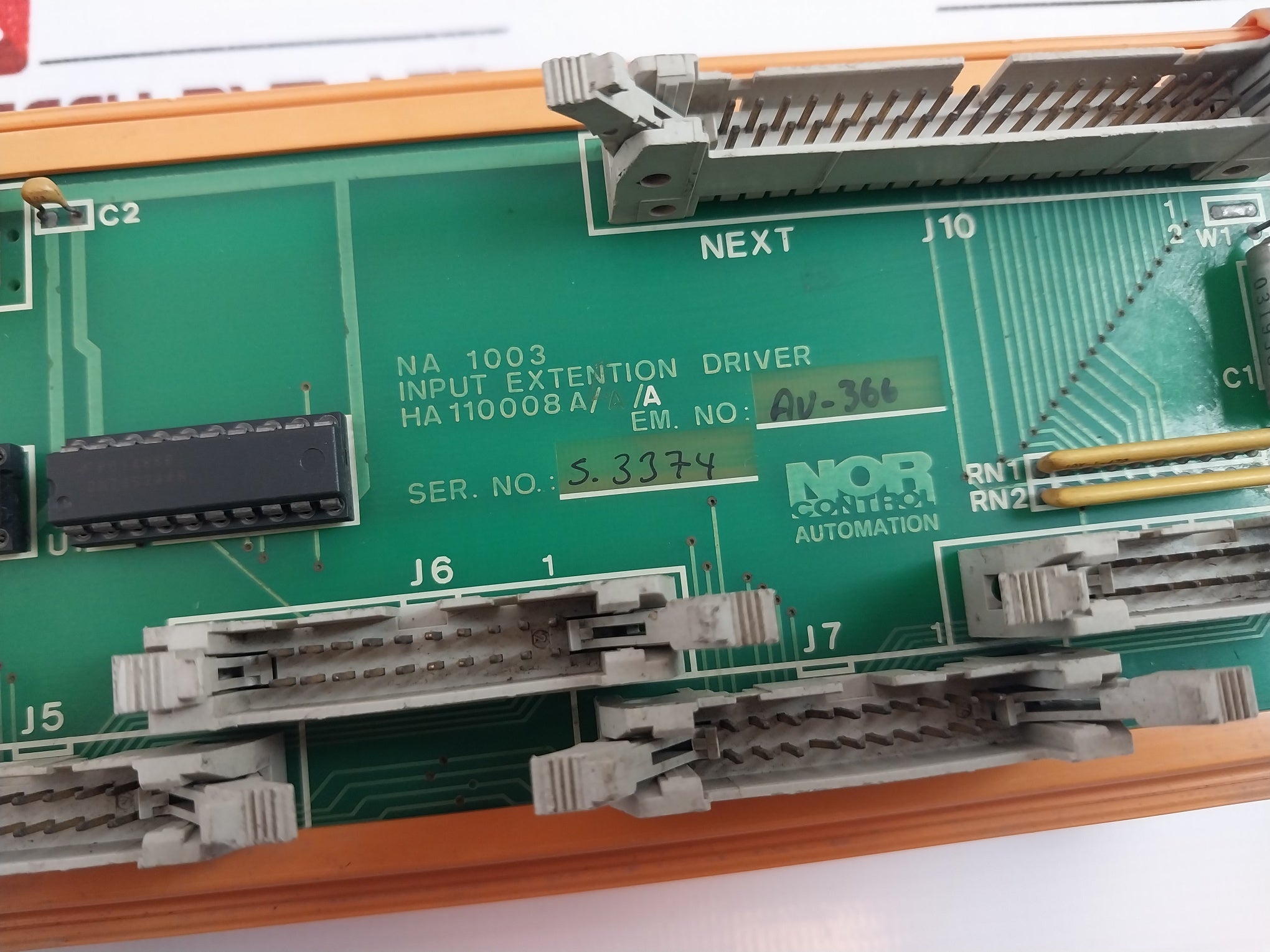 Norcontrol Automation Na 1003 Input Extension Driver Board Module Ha 110008A/A/A