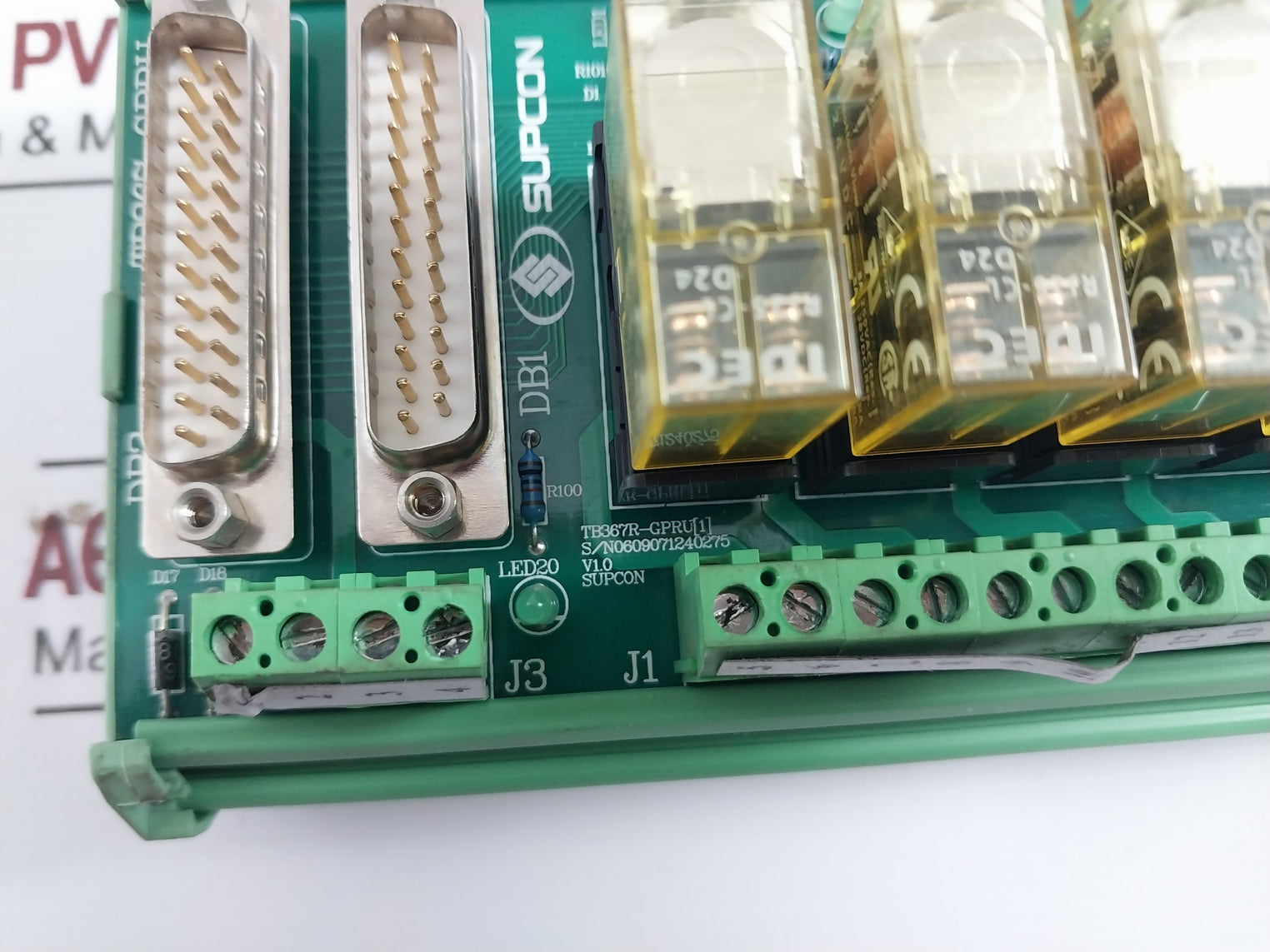 Supcon Tb367-gpru 16-channel Relay Base Unit Multifunction Module Tb367R-gpru