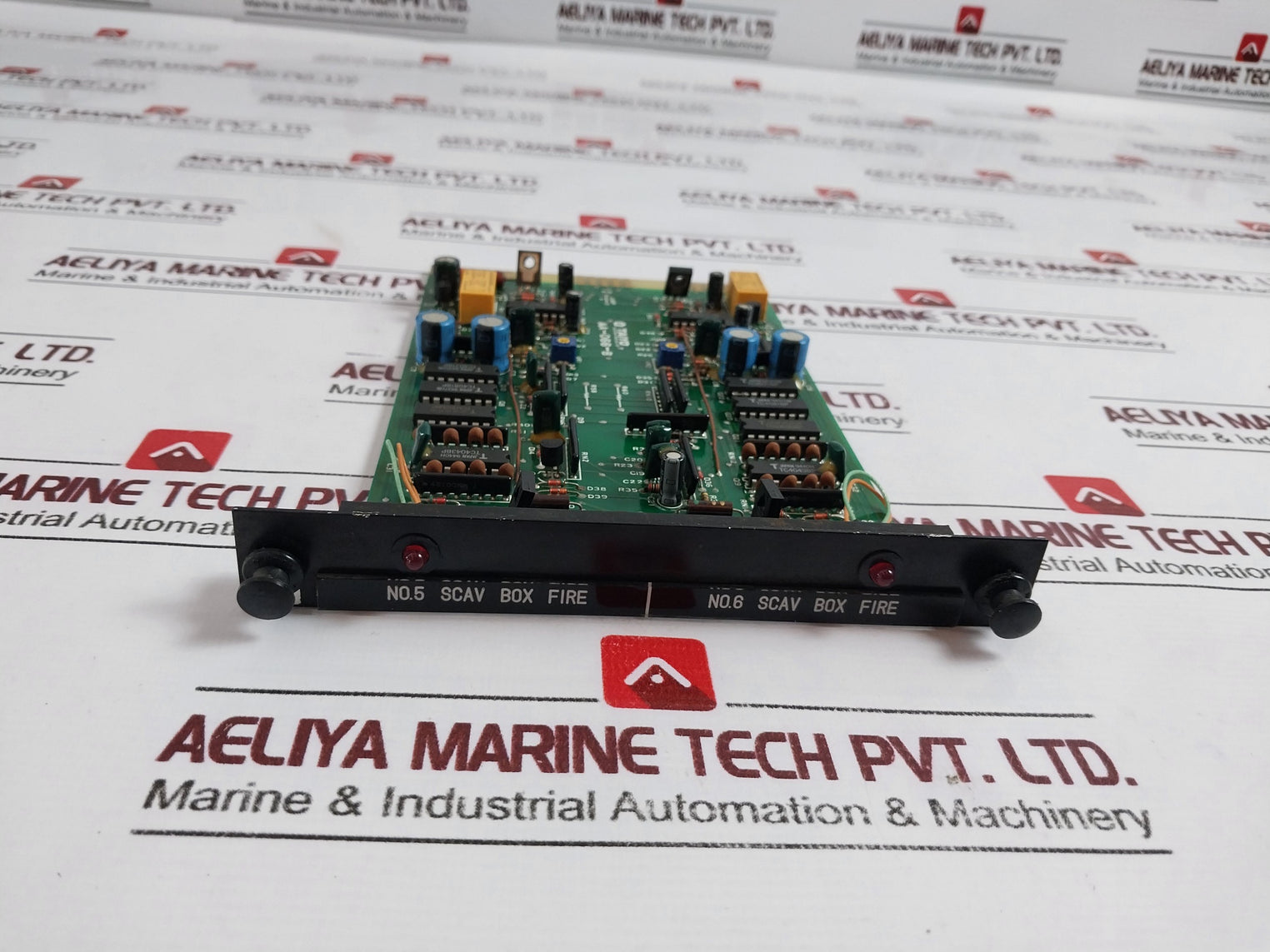 Taiyo Electric Aa-066-b Scavenge Fire Box Controller Pcb Module 9501