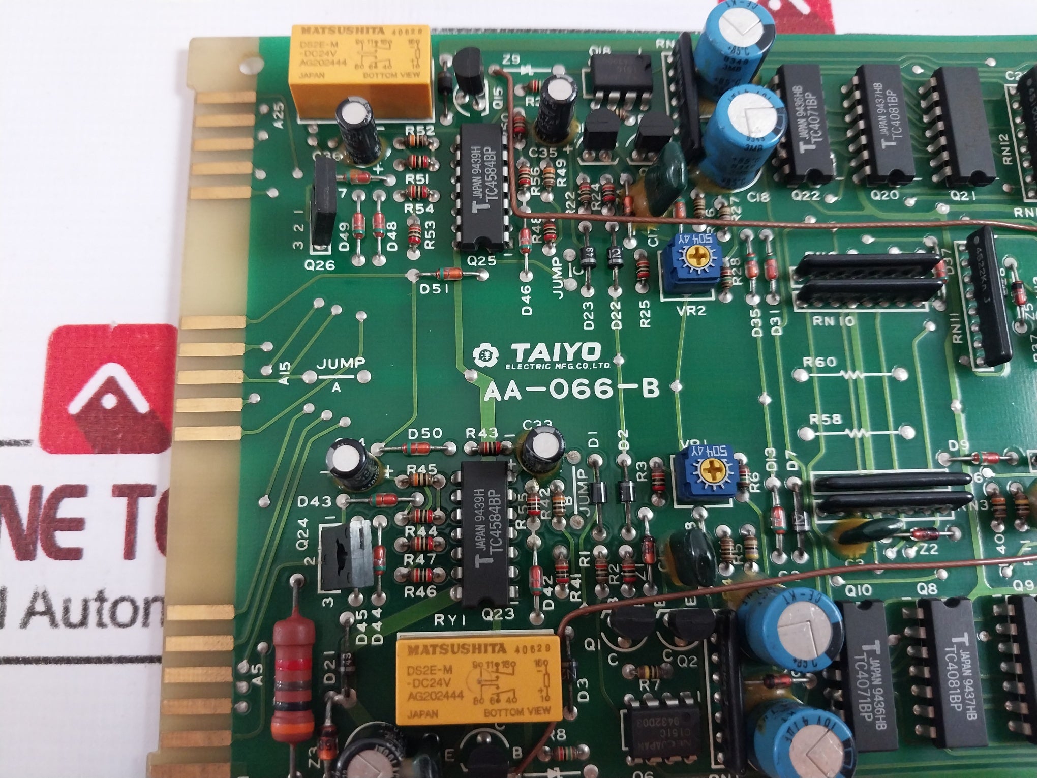 Taiyo Aa-066-b Jacket Cooling System Cylinder Out High Temp Pcb Module
