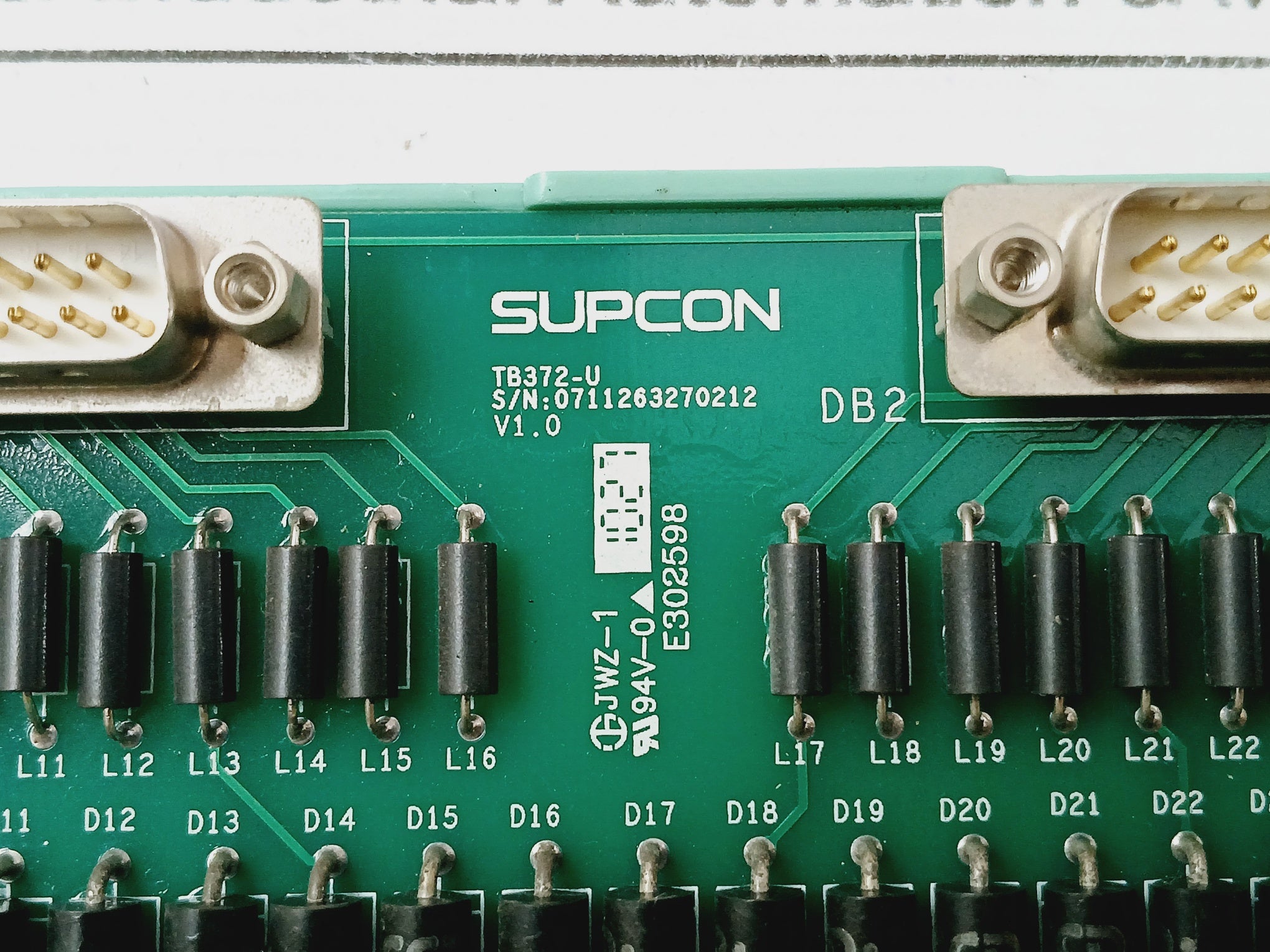 Supcon Tb372-u Distributed Control System Module V1.0 94V E302598