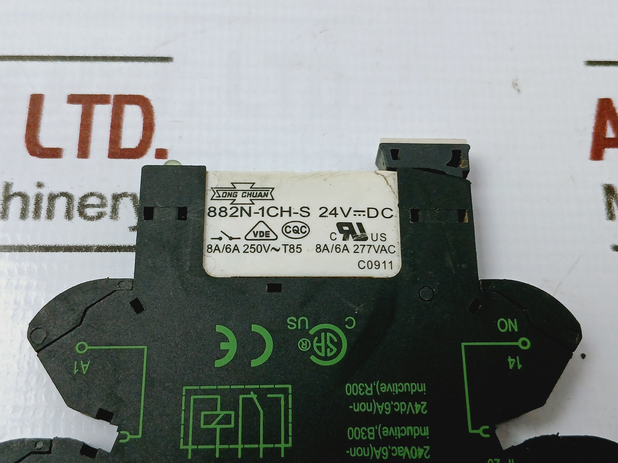Lot of 5X Murr Elektronik 3000-16023-2100010 Pluggable Compl.Module Output Relay