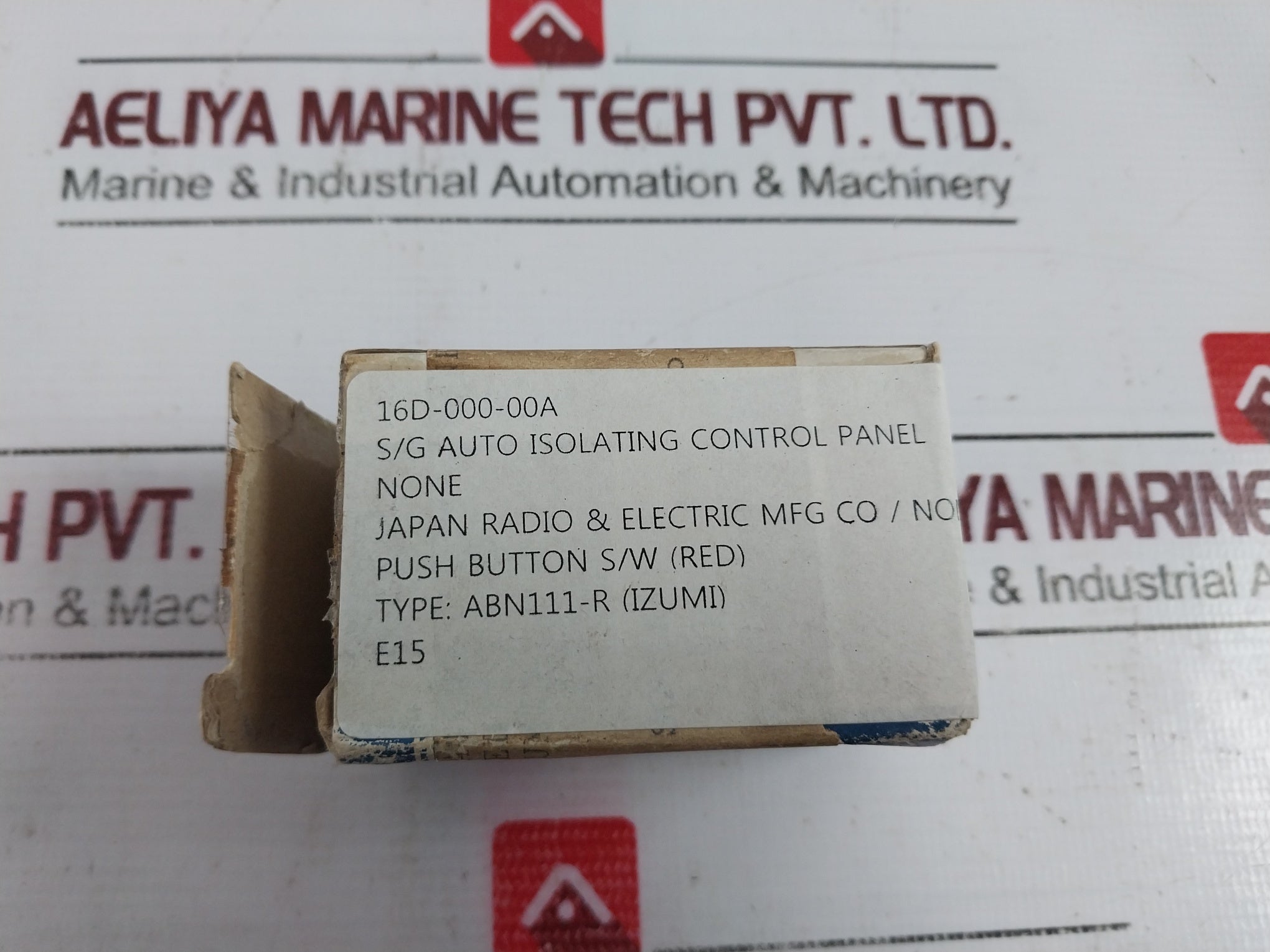 Idec Abn111-r Push Button Switch 41-10650 Ac125V 5A Ac300V 3A