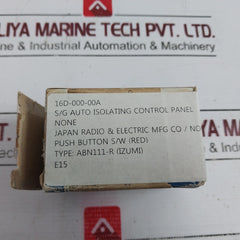 Idec Abn111-r Push Button Switch 41-10650 Ac125V 5A Ac300V 3A