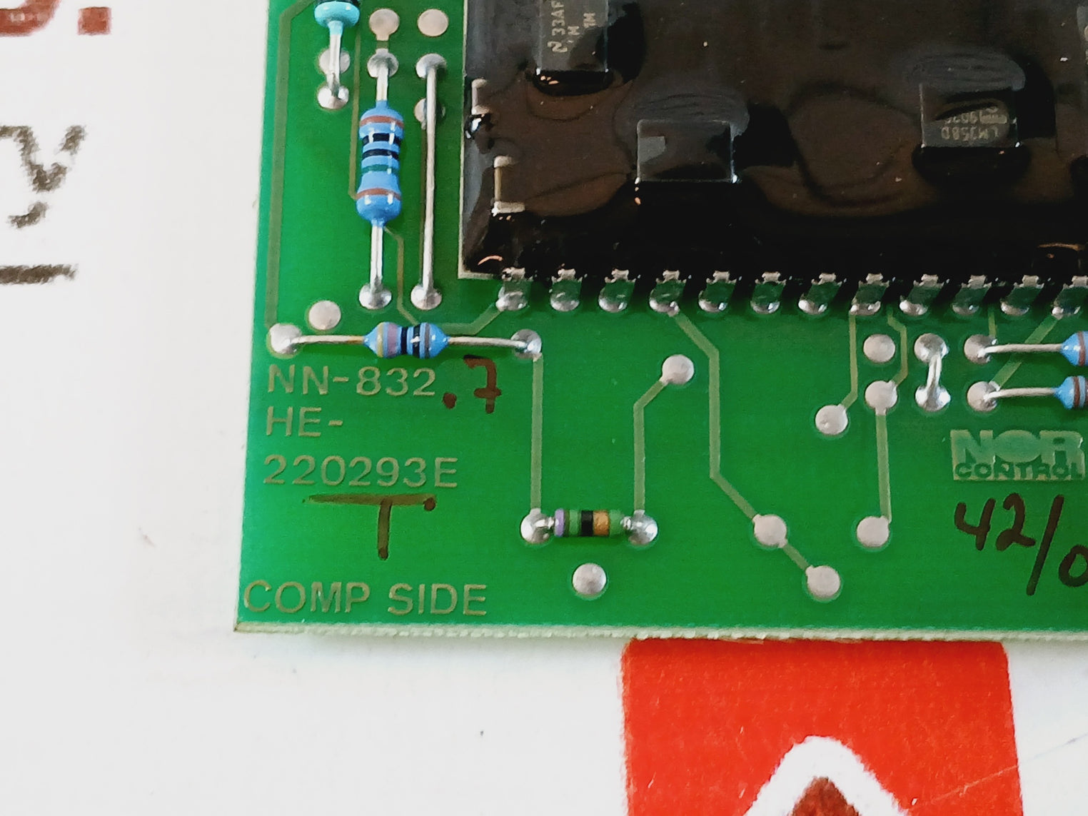 Norcontrol Nn-832.7 Analog Input Adaptor He-220293E 94V-0