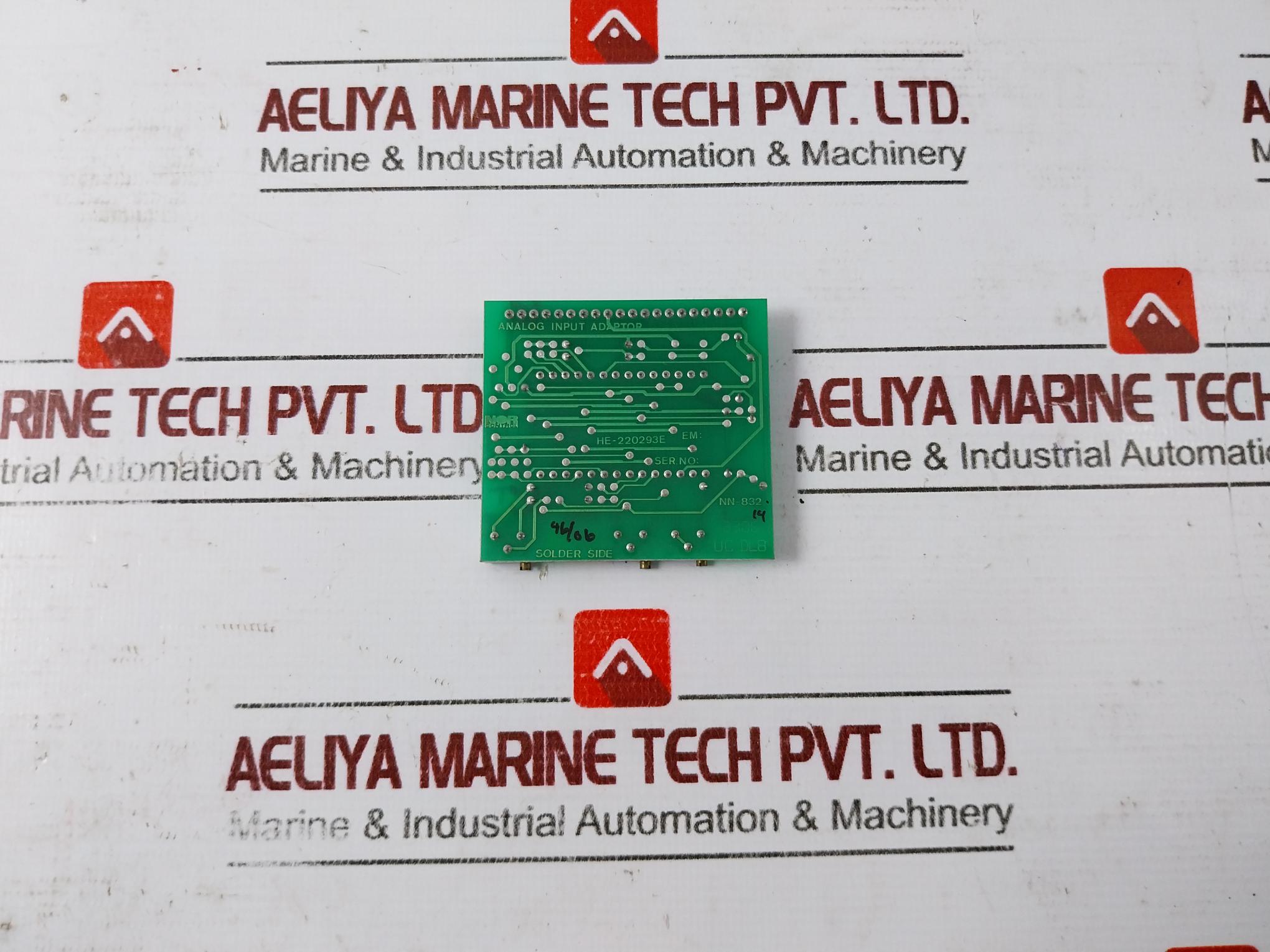 Nor Control Nn-832 Analog Input Adaptor He-220293E Nn-832.14