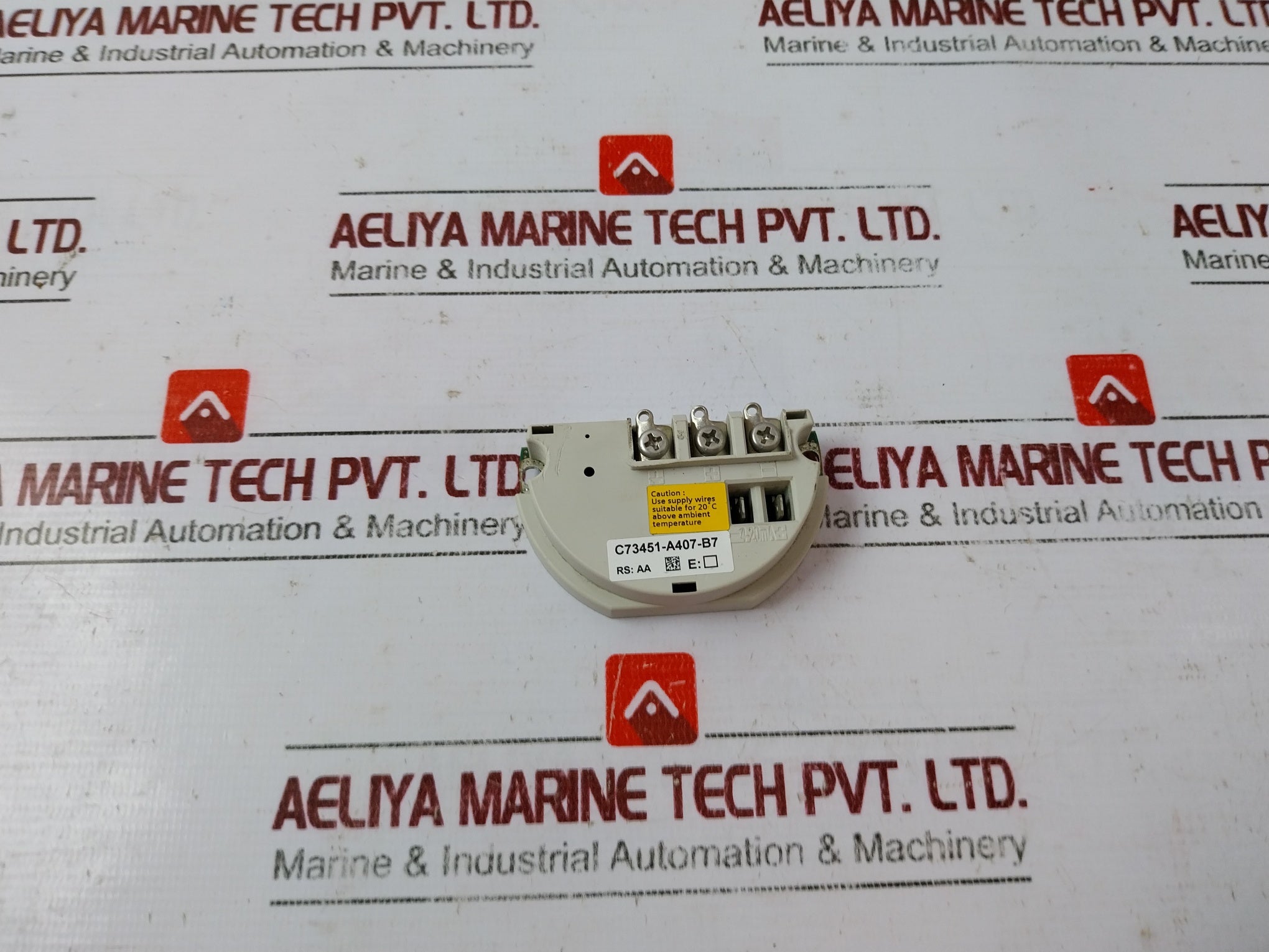 Siemens C73451-A407-B7 Wiring Module RS: AA (Minor Crack)