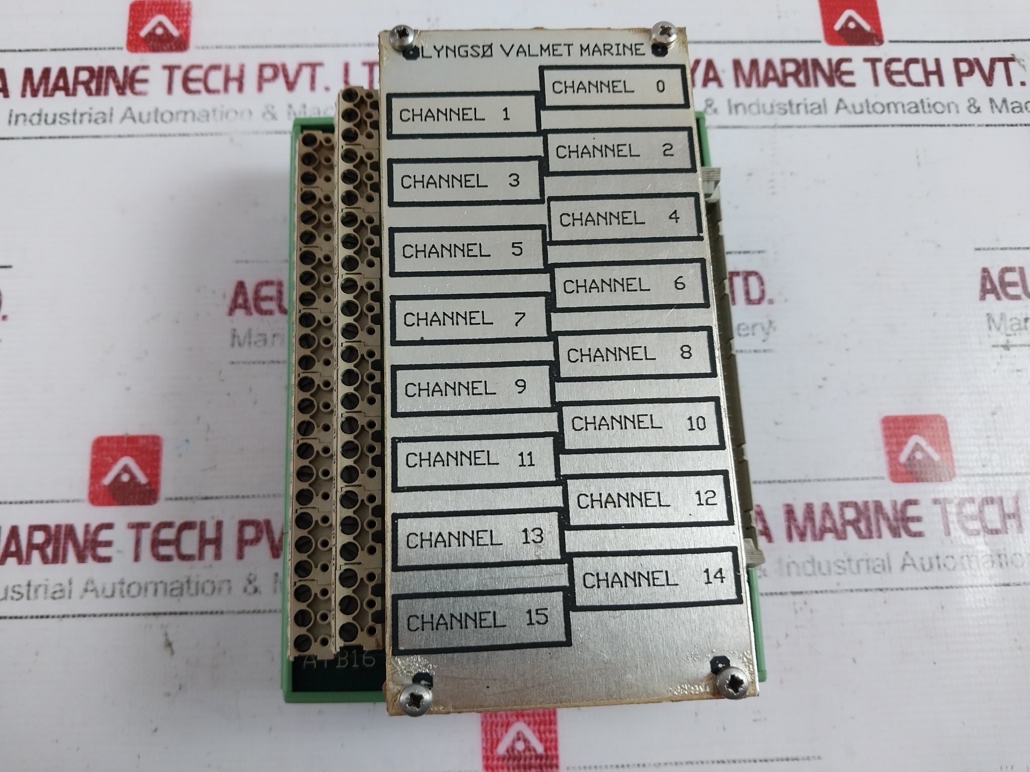 Lyngso Valmet Marine Atb16 16 Channel Relay Card Controller Board