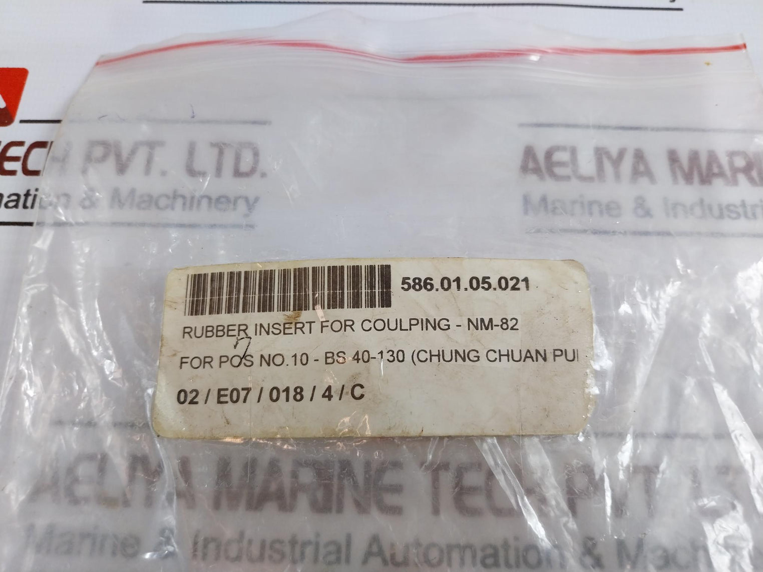 C-king Nm-82 Rubber Insert For Coupling 586.01.05.021