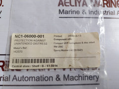 Imo 162070 Protection Device Against Unintended Distress Transmission