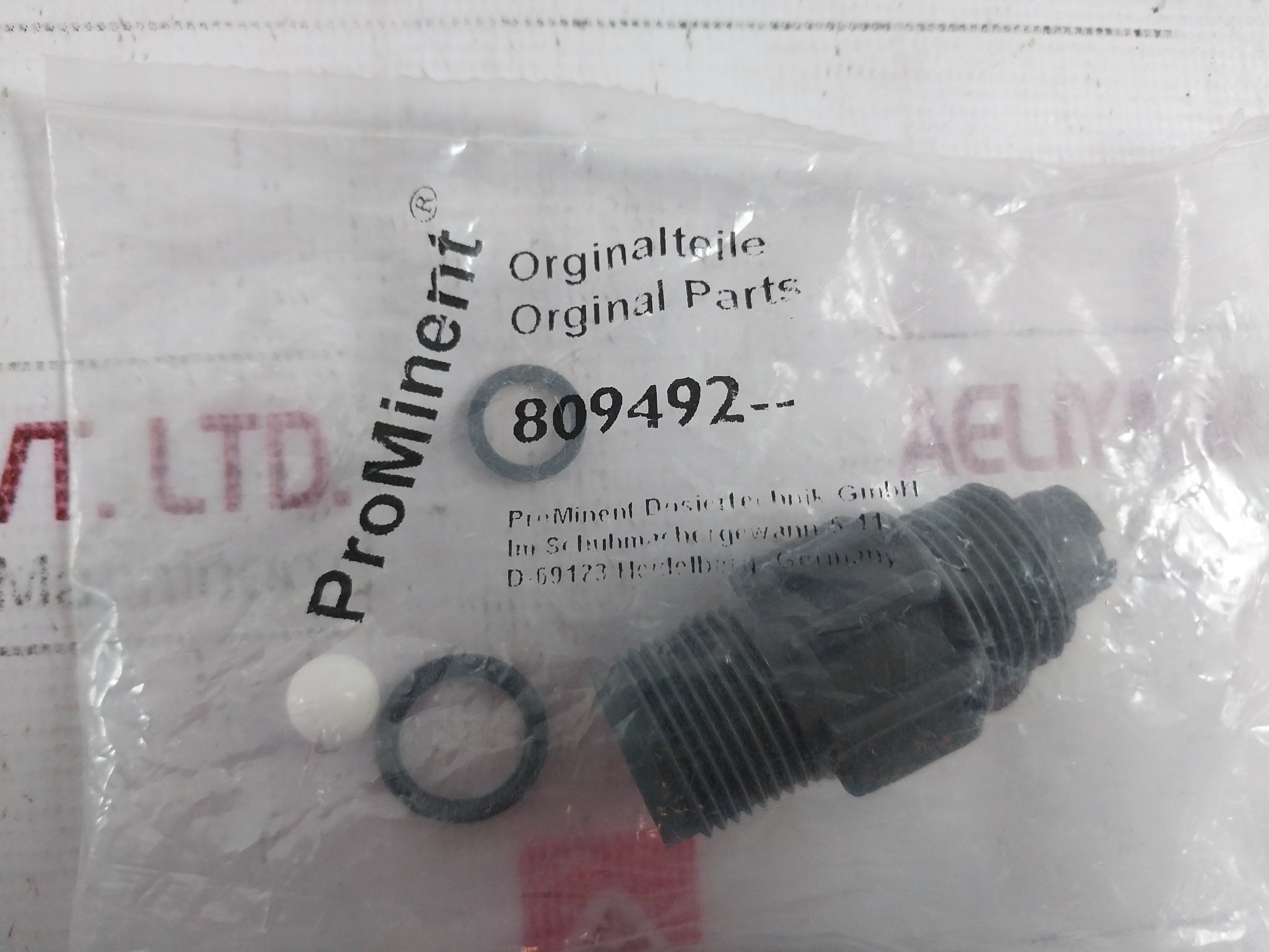 Prominent 809492 Dosing Pump Service Kit