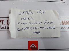 Apollo Orb-mb-00001-mar Time Saver Base