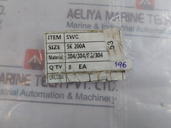 304/304/FG/304 Spiral Wound Suction Pipe Gasket WJ 5K 200A 304