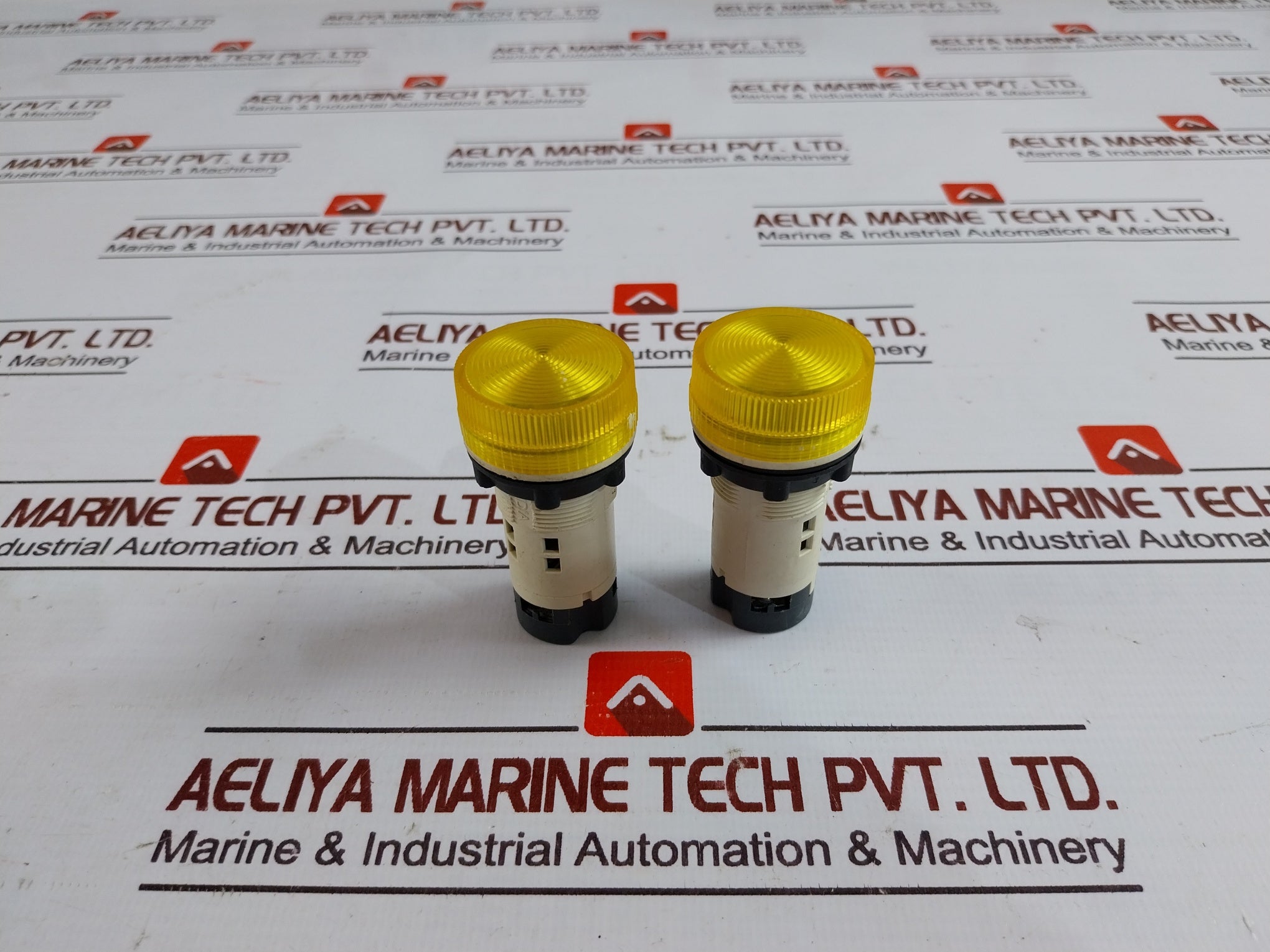 Teknic 3Plbrl Yellow Led Pilot Indicator Light