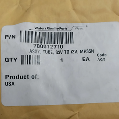 Waters 700012710 Tube Assembly Ssv-i2V