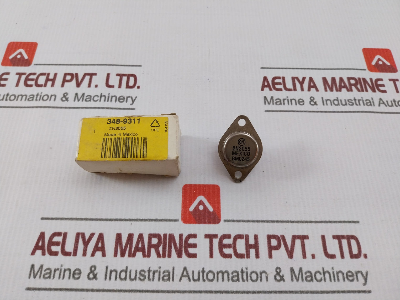 Lot of 3X RS 348-9311 Power Transistor 2N3055