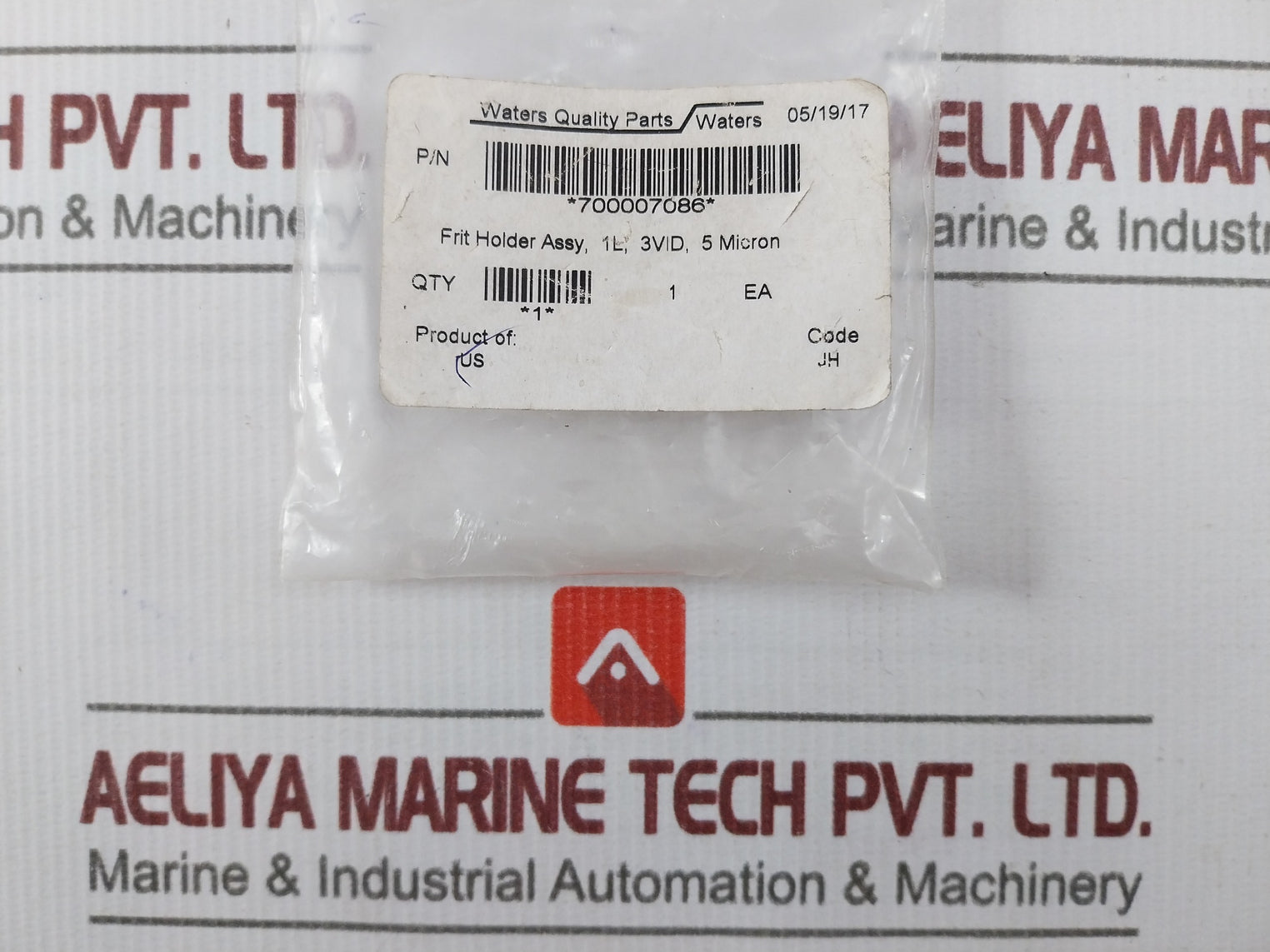Waters 700007086 Frit Holder Assembly 1l 3-Vial 5 Micron