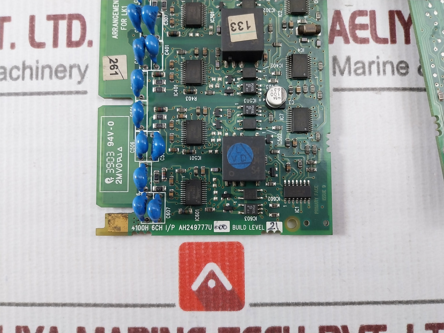 Eurotherm Ah249777u 600 Temperature Controller Board Assembly