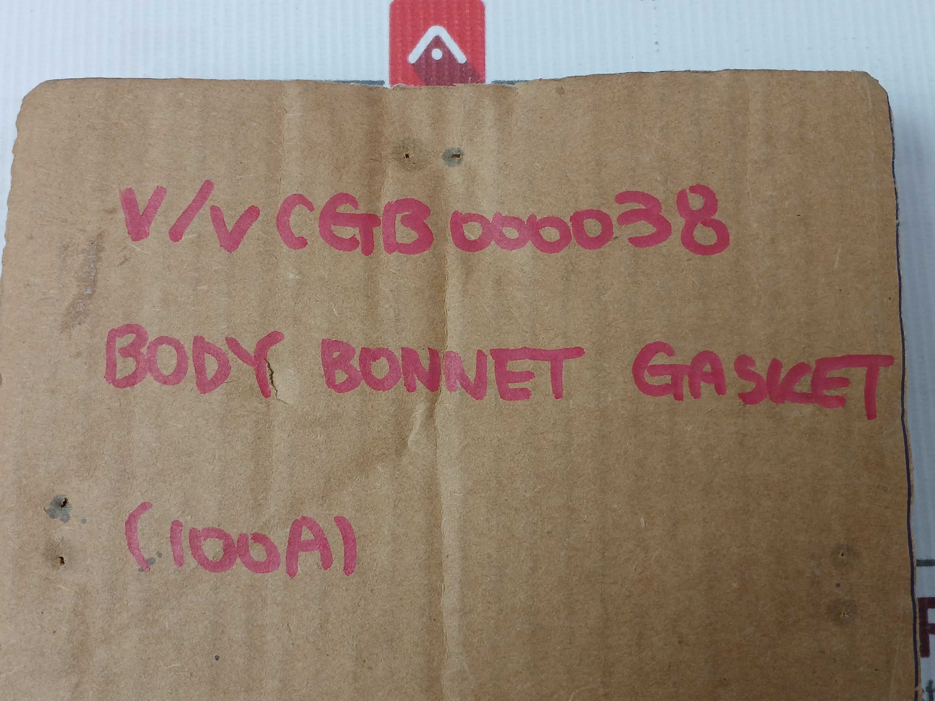 V/V Cgb 000038 Body Bonnet Gasket