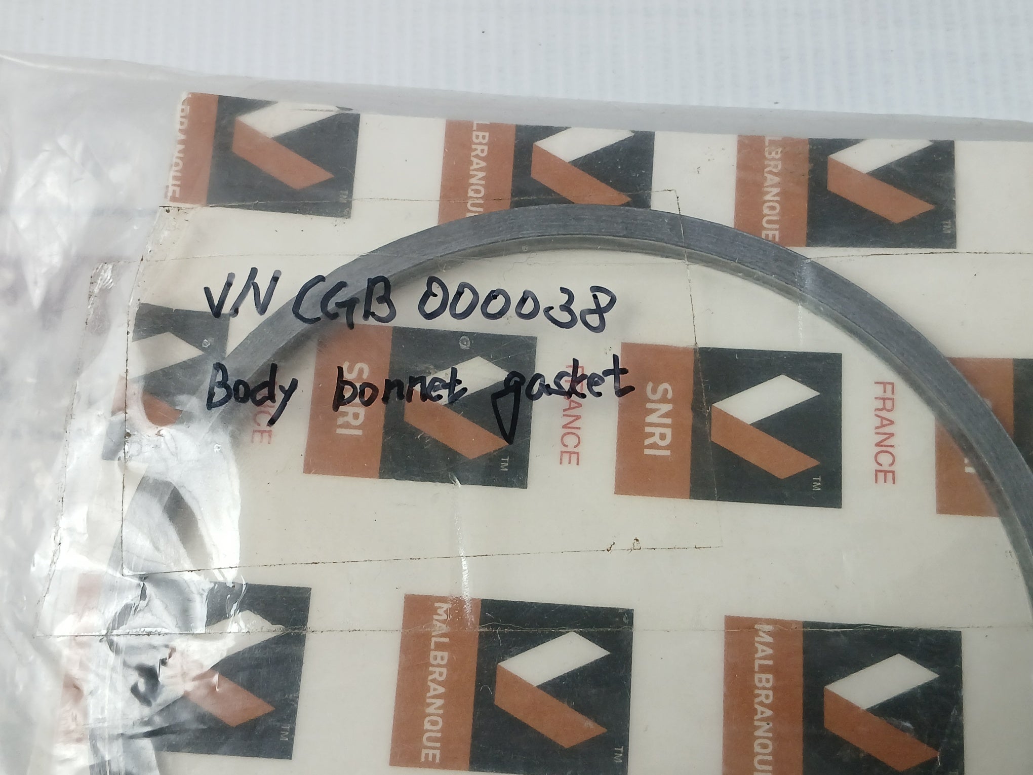 VALCO MALBRANQUE V/V CGB 000038 Body Bonnet Gasket