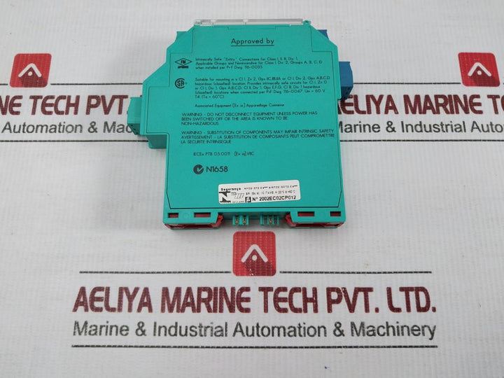 2-channel Isolated Switch Amplifier 20-30Vdc Pepperl+Fuchs Kfd2-sot2-ex2