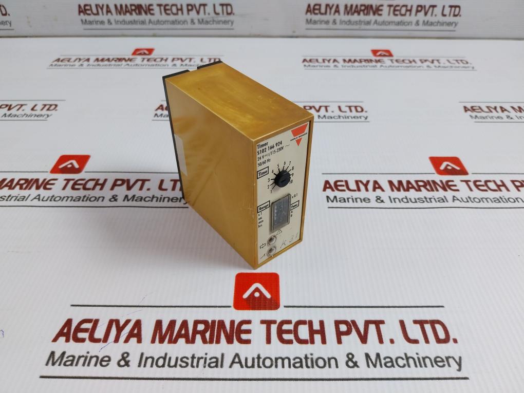 2-pole Timer Delay Relay 1 To 10,115-230V Carlo Gavazzi S102 166 924