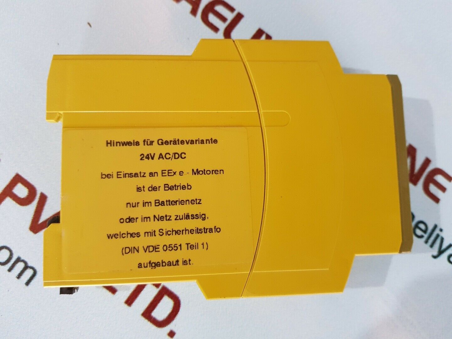 Pilz S1Mn 110Vac 2C/O Electronic Protection Relay 24V Ac/Dc