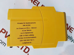 Pilz S1Mn 110Vac 2C/O Electronic Protection Relay 24V Ac/Dc