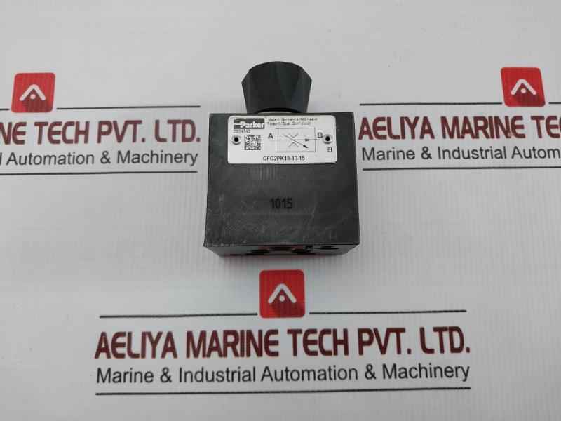 2-way Flow Control Valve Gfg2Pk18-10-15 Parker 315 Bar